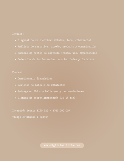 Brand Audit