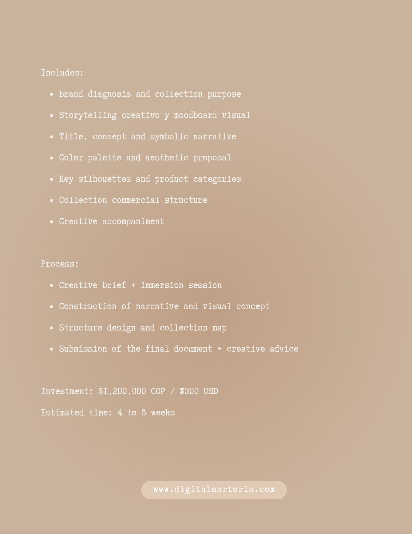 Strategic Creation of Fashion Collections